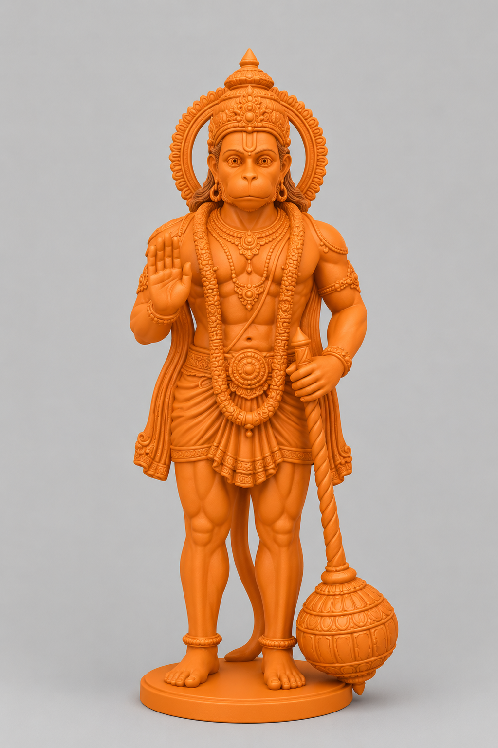 Hanuman Ji V4253 3D Model (5 Inch)